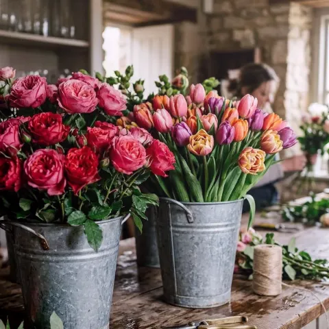 Blumenhaus Stopp – Einblicke ins Atelier